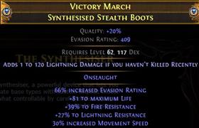path of exile 3.6 onslaught movement speed boots