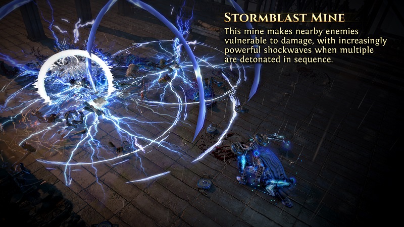 Path of Exile 3.8.0 Blight League - Mine Saboteur Ascendancy & Stormblast Mine