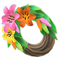 ACNH Lily Themed Items - Fancy lily wreath
