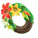 ACNH Lily Themed Items - Lily wreath