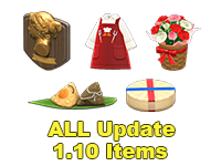 ALL Update 1.10 Items