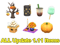 ALL Update 1.11 Items