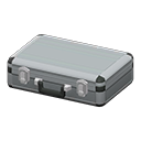 Aluminum Briefcase|Stacks of cash