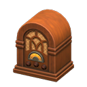 Antique radio|Brown