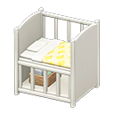 Baby bed|Yellow Blanket White