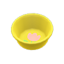 Bath bucket|Tulip Inside design Yellow