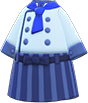 Blue cook's coat