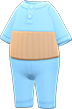 Blue long-underwear set