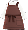 Brown barista uniform