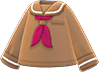 Brown sailor's shirt
