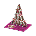 Card tower|Red