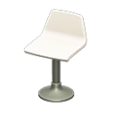 Counter chair|White