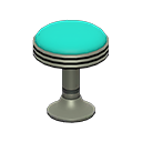 Diner Counter Chair|Aquamarine