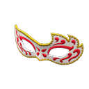 Elegant masquerade mask|Red