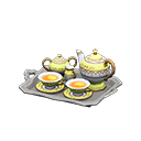 Fancy tea set|Yellow