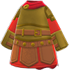 Gold warrior armor