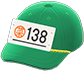 Green market auctioneer's cap