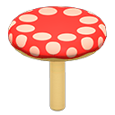 Large Mushroom Platform|Red