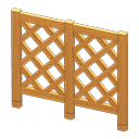 Large lattice fence|Natural