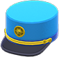 Light blue conductor's cap