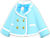 Light blue school uniform with ribbon