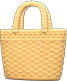 Light brown basket bag