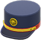 Navy blue conductor's cap
