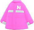 Pink delivery jacket