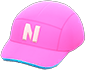 Pink fast-food cap