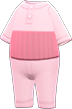 Pink long-underwear set