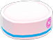 Pink paper restaurant cap