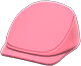 Pink plain paperboy cap