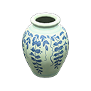 Porcelain vase|Wisteria
