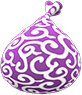 Purple furoshiki bag