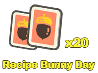 Recipe Bunny Day x20