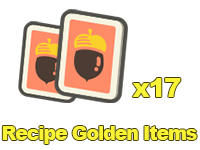 Recipe Golden Items x17