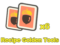 Recipe Golden Tools x6