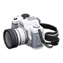 SLR camera|White