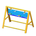 Safety barrier|Seaside Board Yellow