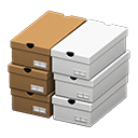 Stacked shoeboxes|Standard