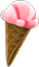 Strawberry cone