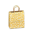 Sturdy paper bag|Yellow Design