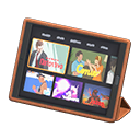 Tablet device|Videos Screen Brown