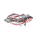 Tangled cords|Red & black