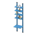 Tension-pole rack|Blue