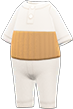 White long-underwear set