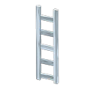 Wooden ladder set-up kit|  White