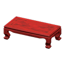 Zen low table|Red