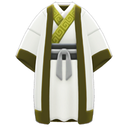 Ancient Belted Robe White
