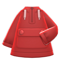 Anorak Jacket Red